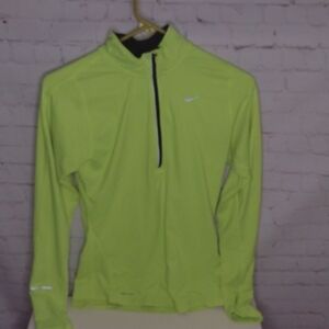 Nike Neon Green Half-Zip Pullover
